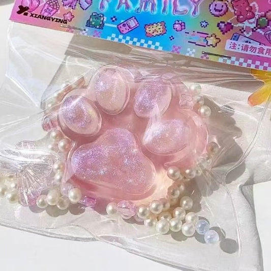 "Kawaii Jelly Paw Pad – Squeeze the Sparkle, Feel the Joy!"